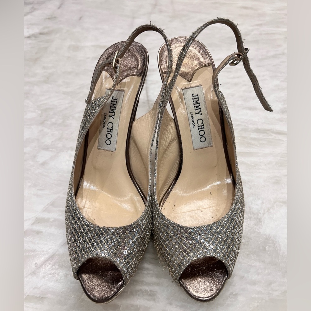 Jimmy Choo Nova Peep Toe